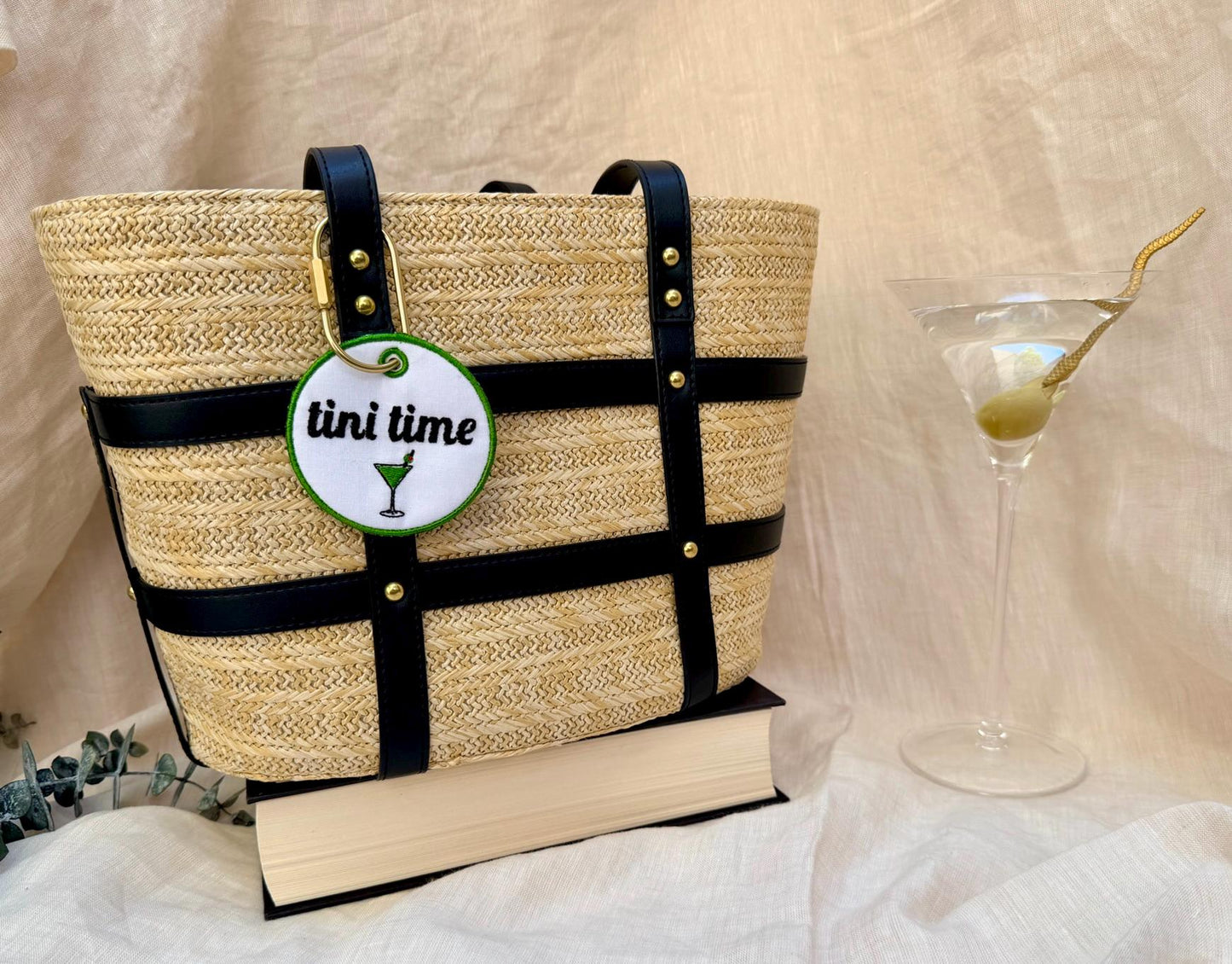Tini Time Martini Bag Charm