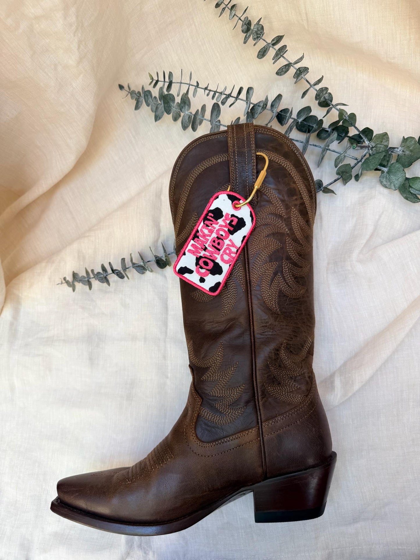 Makin Cowboys Cry Bag Charm