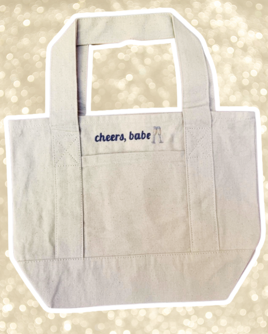 Cheers Babe Tote Bag