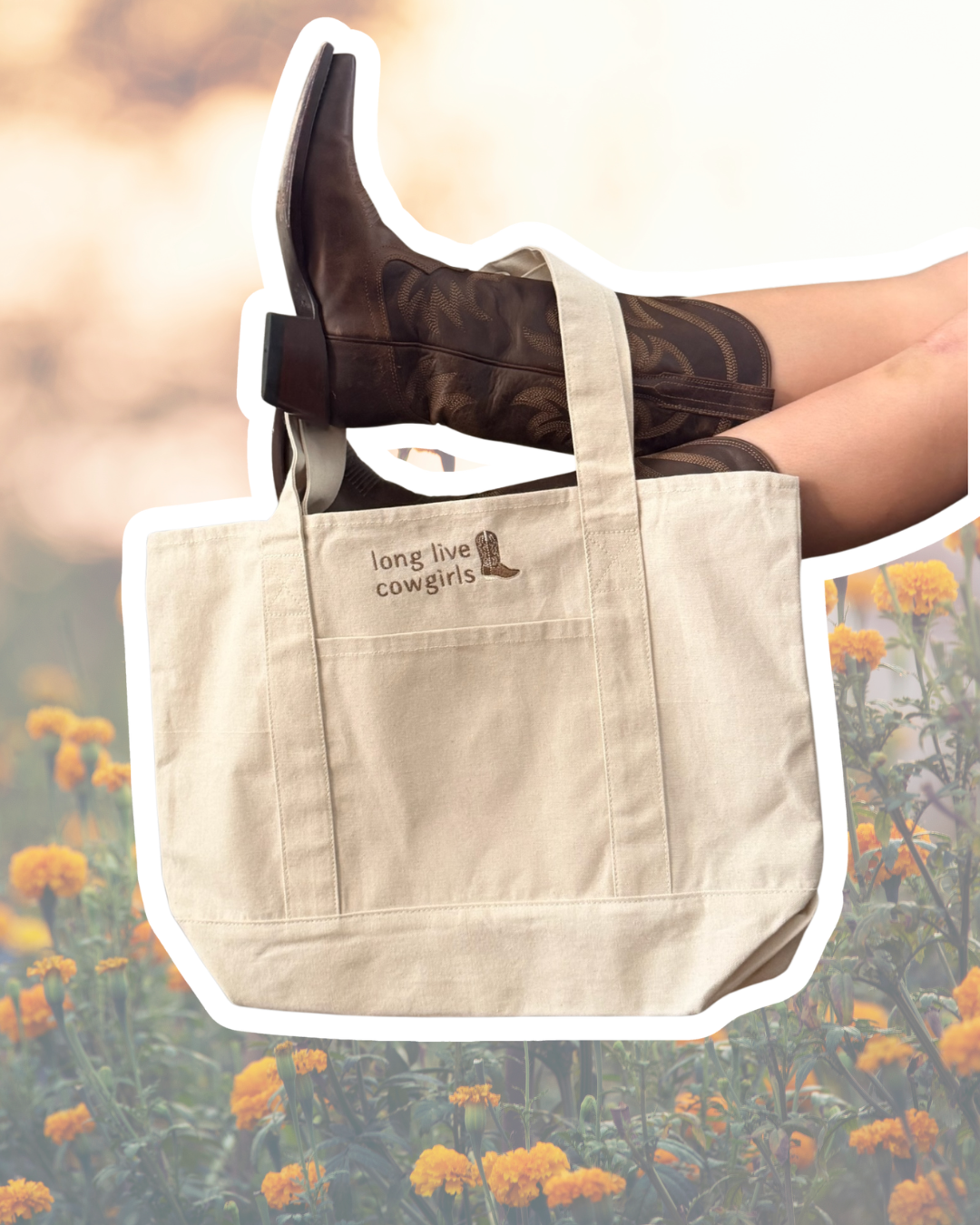 Long Live Cowgirls Tote Bag