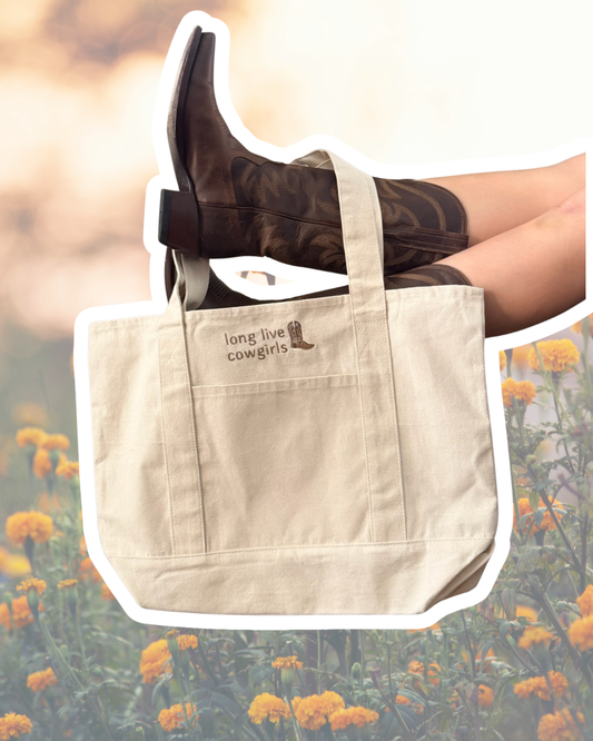 Long Live Cowgirls Tote Bag