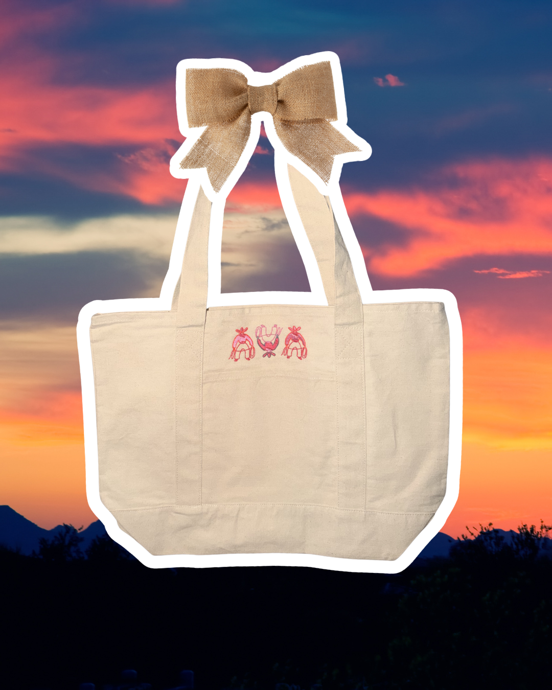 Three Cowboys Tote Bag