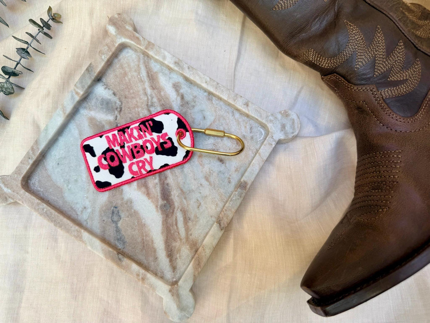Makin Cowboys Cry Bag Charm