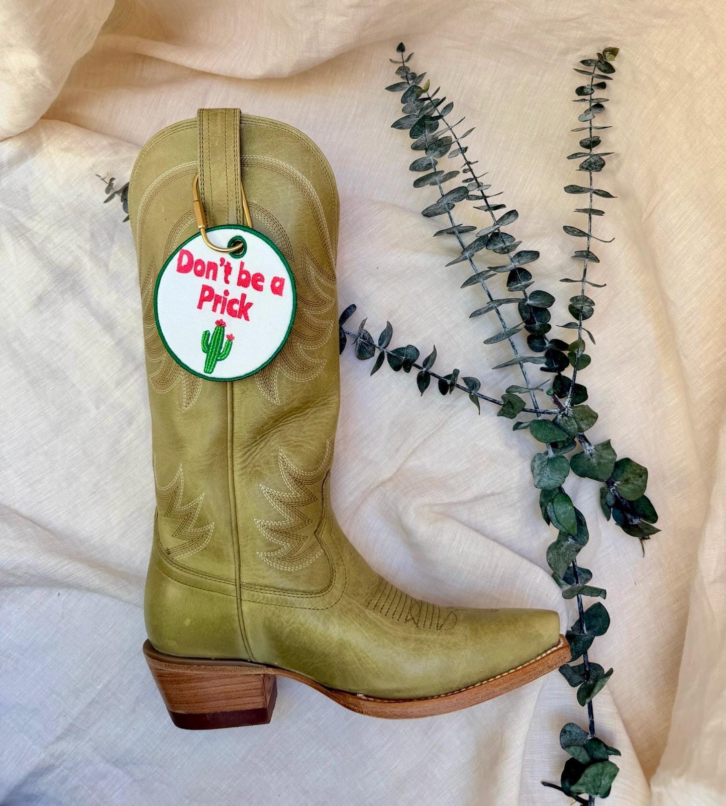 Don't Be a Prick Cactus Bag Charm