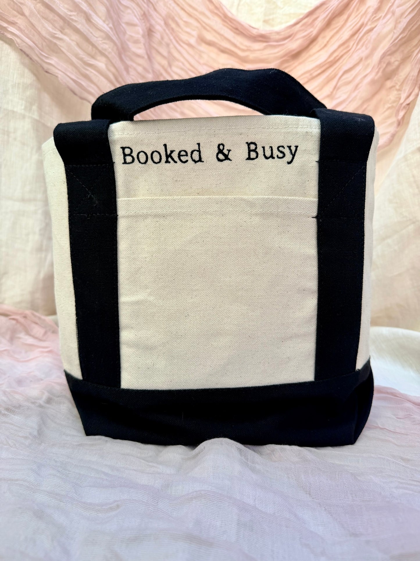 Booked & Busy Tote Bag