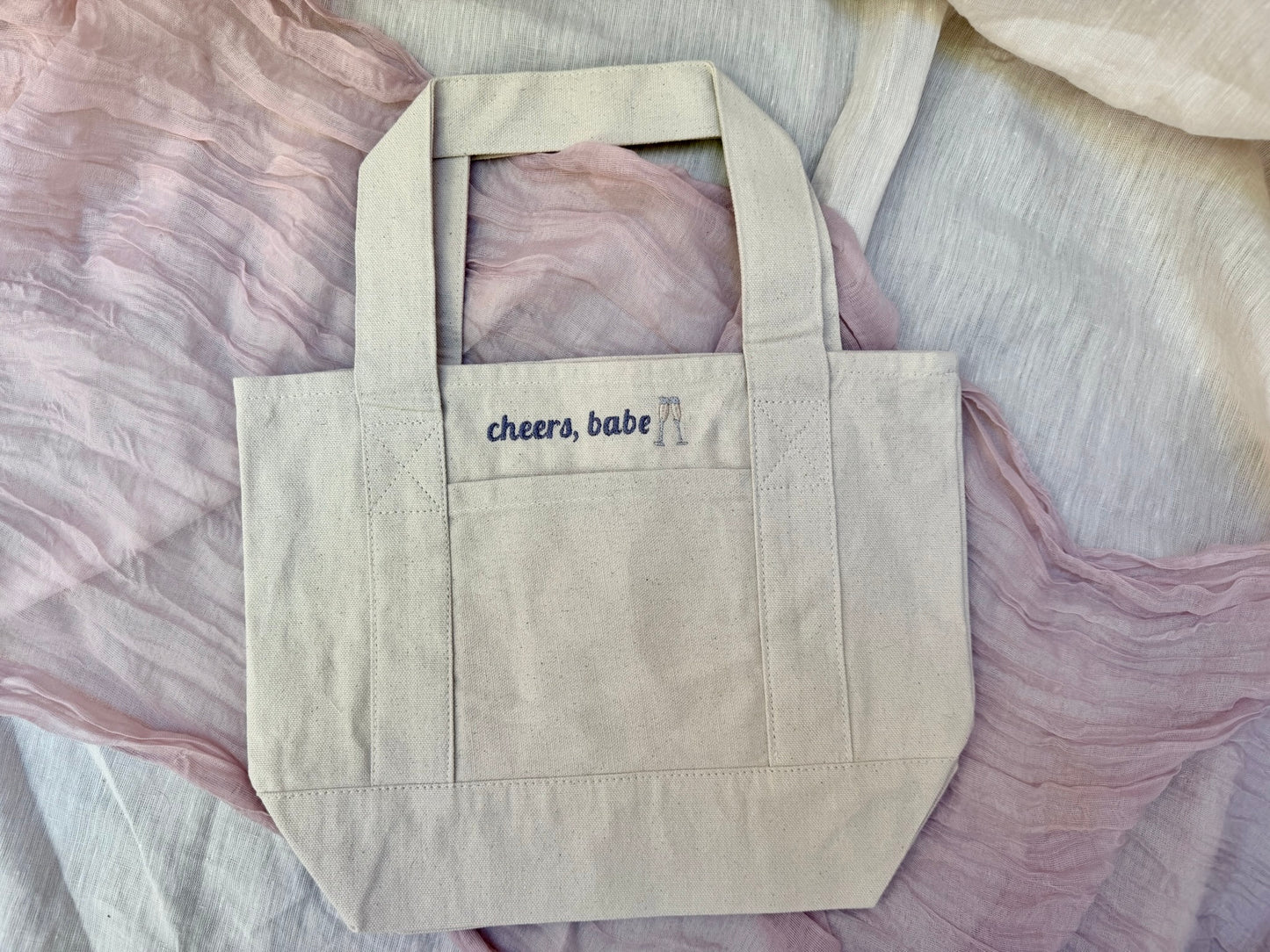 Cheers Babe Tote Bag