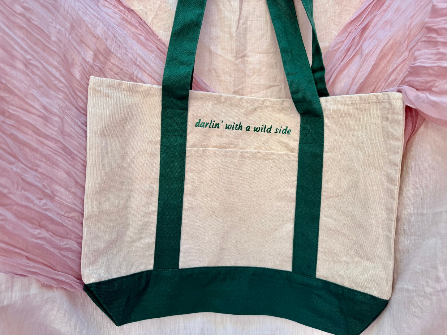 Darlin' With a Wild Side Tote Bag