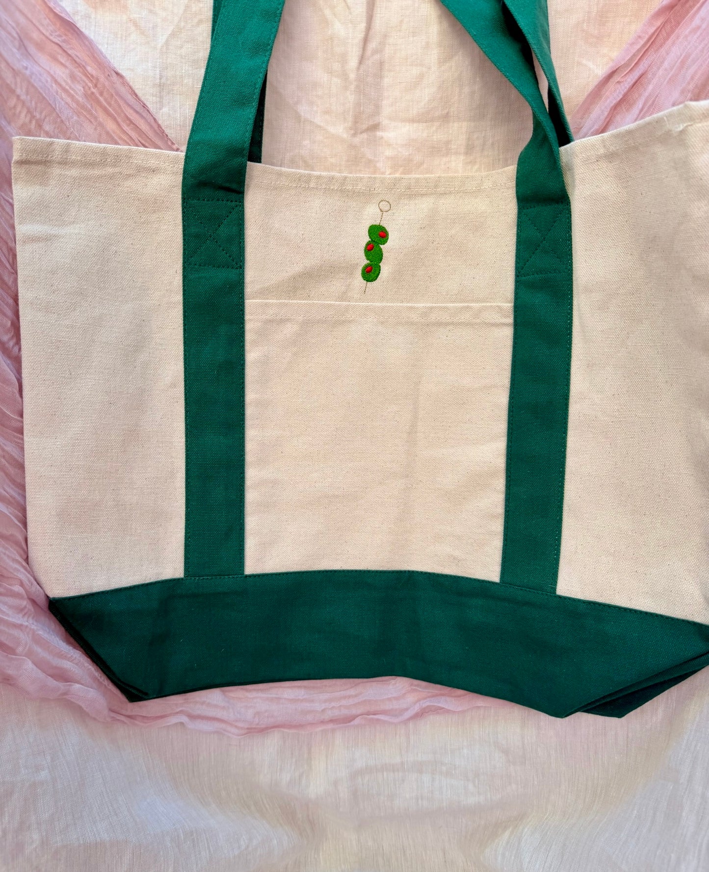 Three Martini Olives Tote Bag