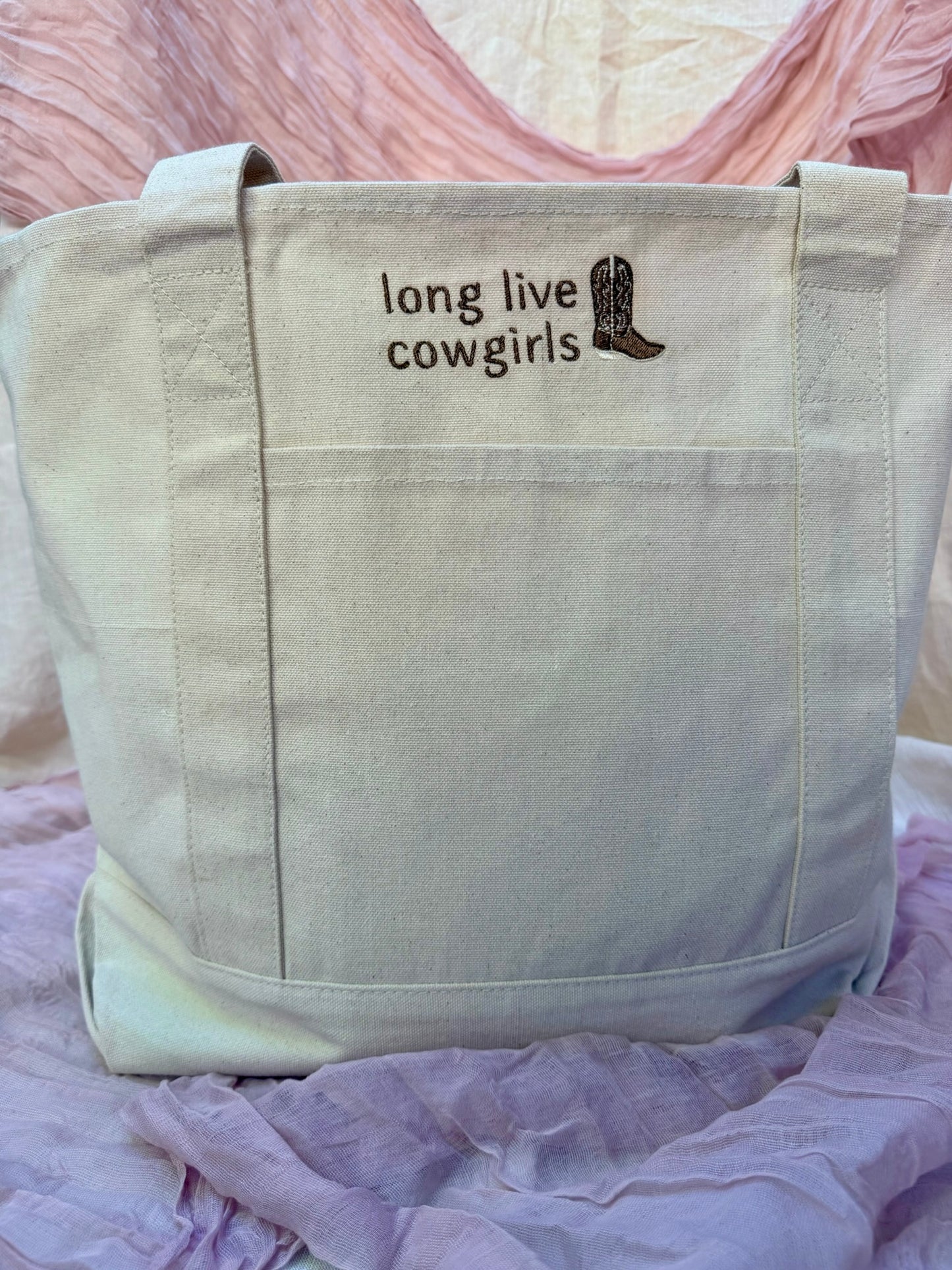 Long Live Cowgirls Tote Bag