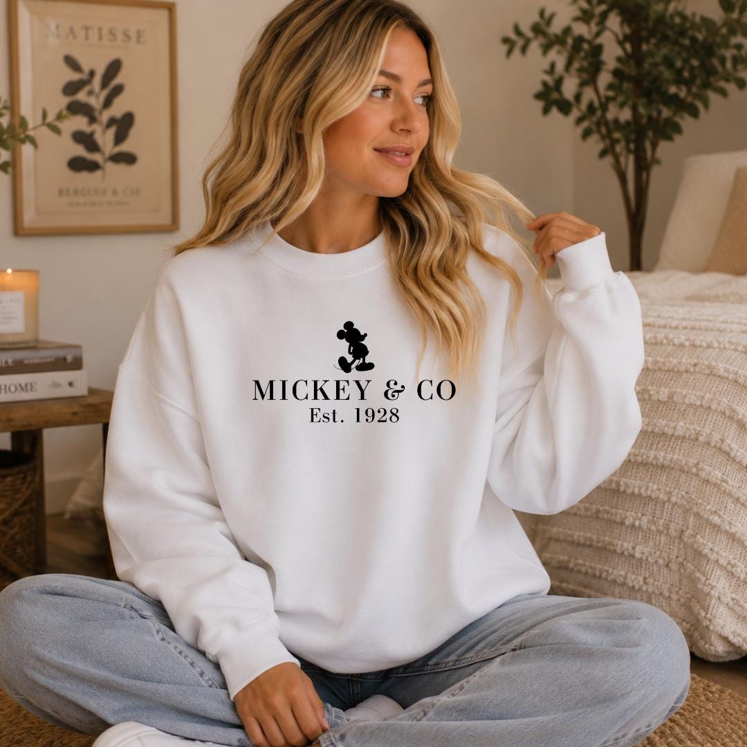 Mickey & Co. Est. 1928 Crewneck Sweatshirt