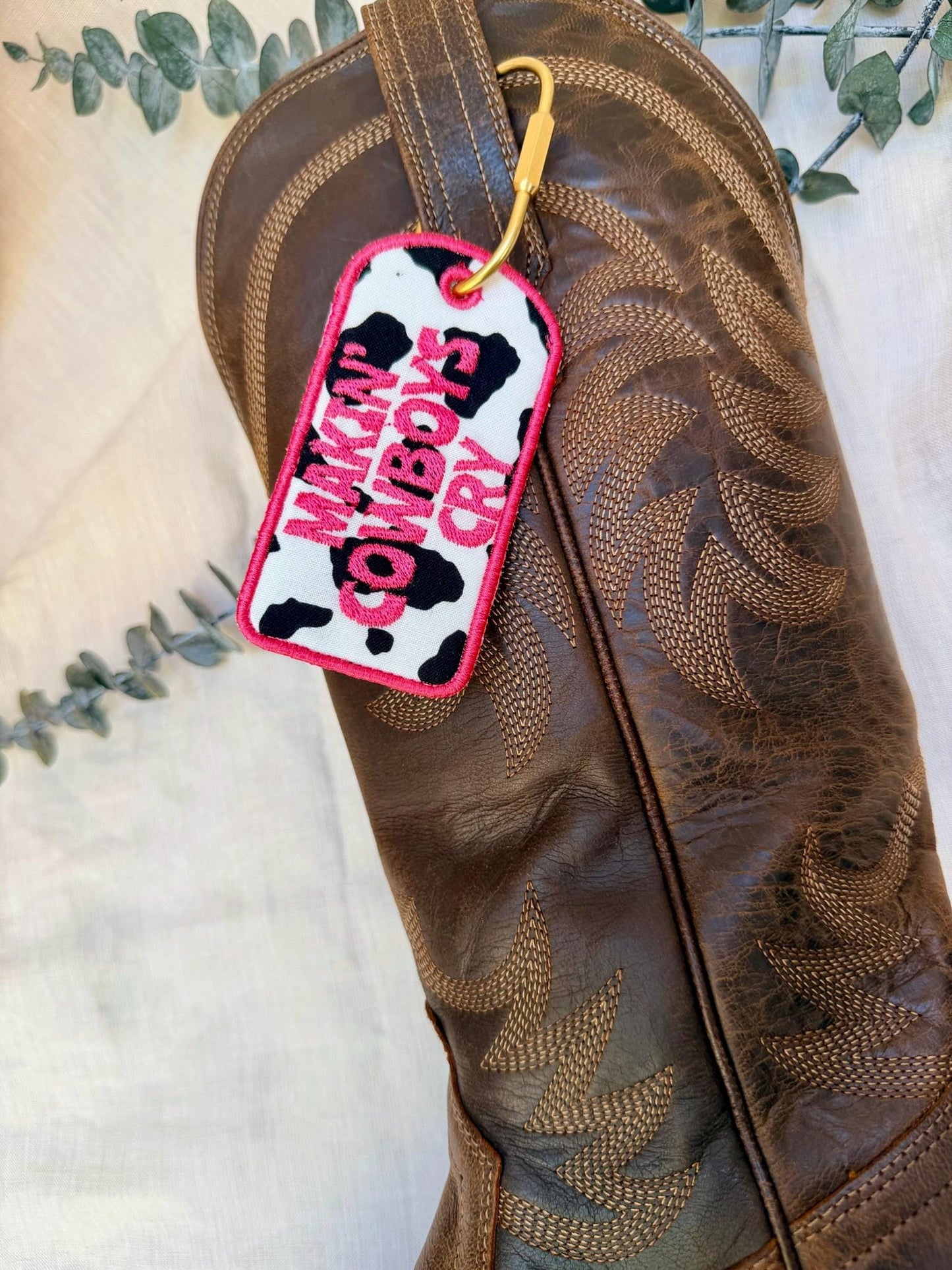 Makin Cowboys Cry Bag Charm
