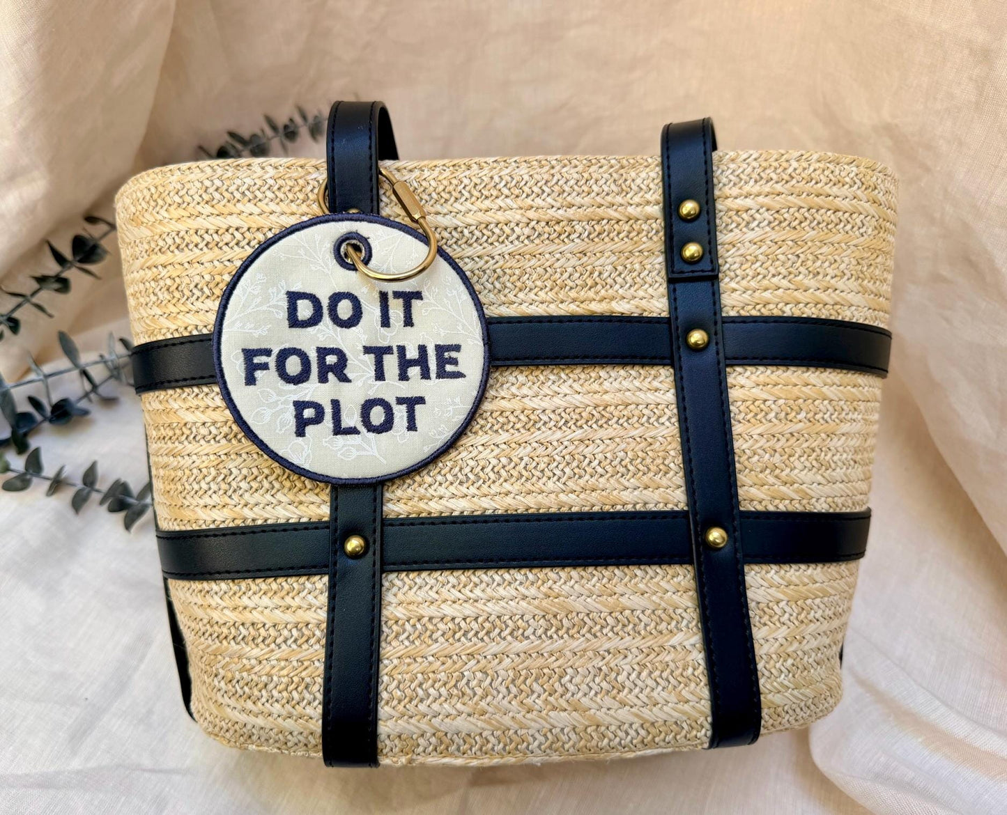 Do It For The Plot Bag Charm