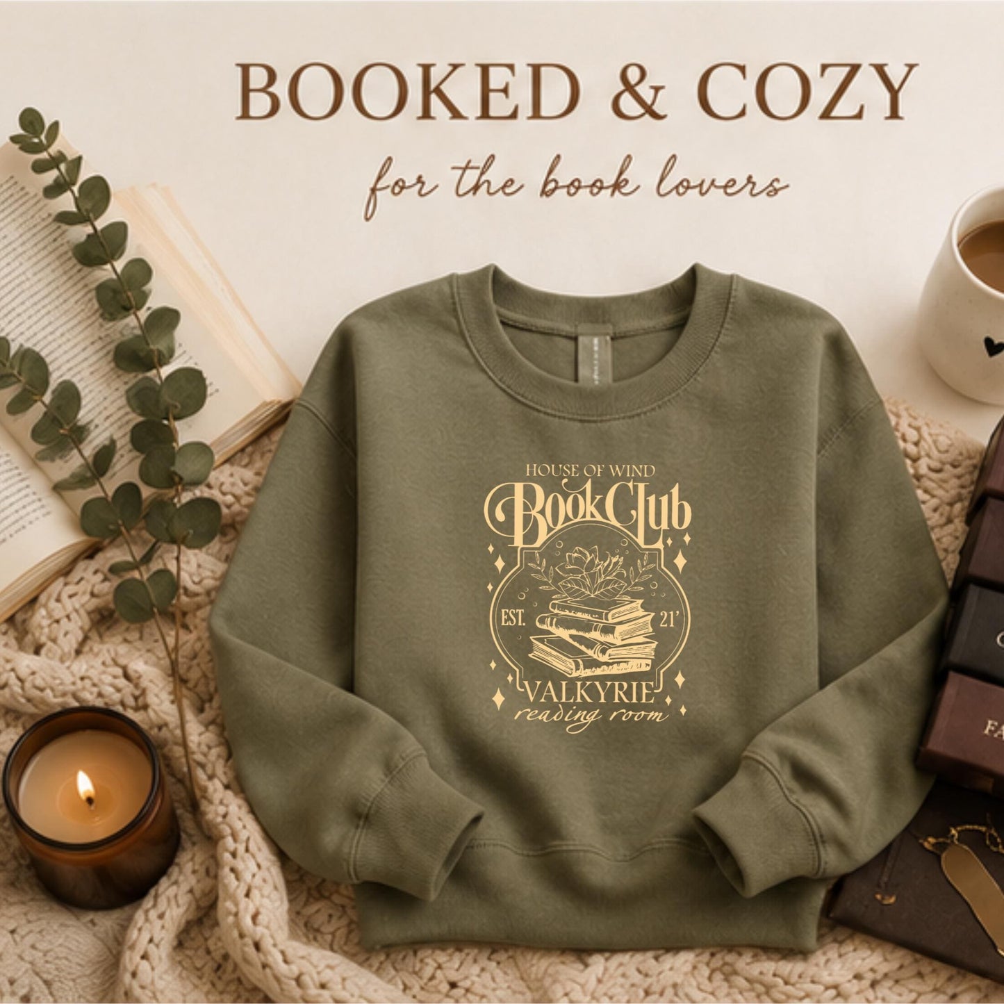 House of Wind Book Club Crewneck Sweatshirt